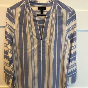 EUC J. Crew cotton striped tunic size XS